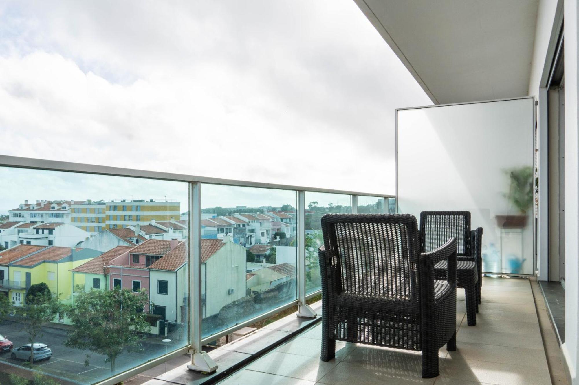 Rooftop Terrace Apartment Pdl Ponta Delgada  Ngoại thất bức ảnh